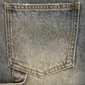 WIRED DENIM SHORTS - BACK POCKET EMBROIDERY