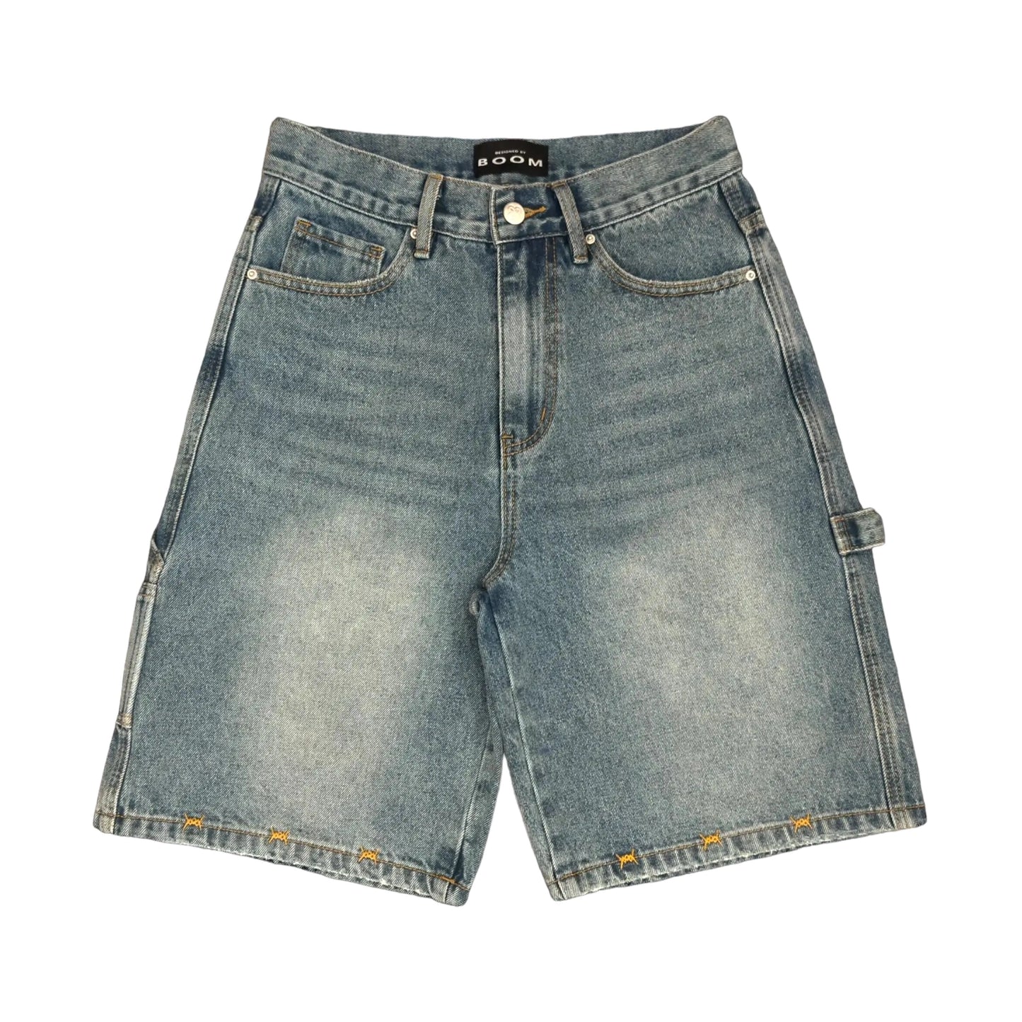 WIRED DENIM SHORTS - FRONT